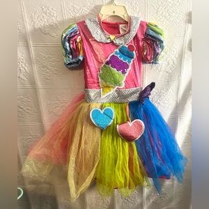 Jojo Siwa Rubies XOMG POP! Girl's Ice Cream Costume Size L Large
